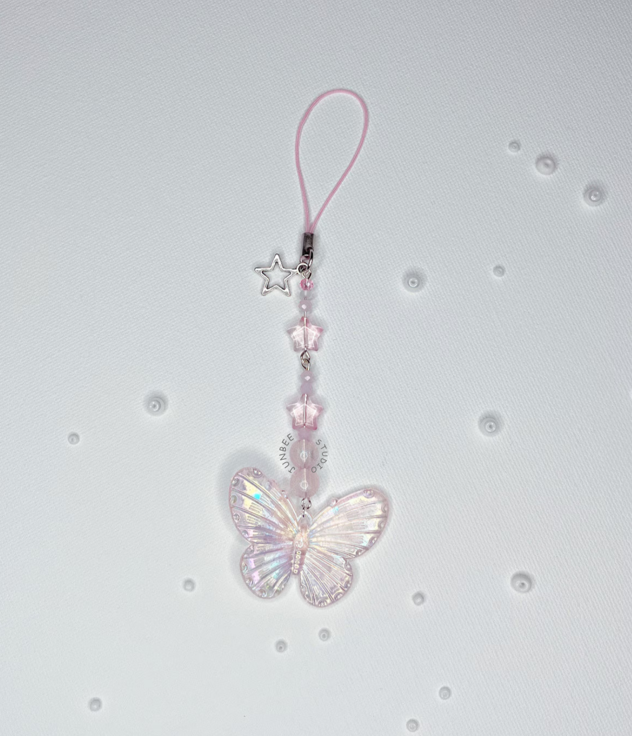 Butterfly Jelly Star Phone Charm